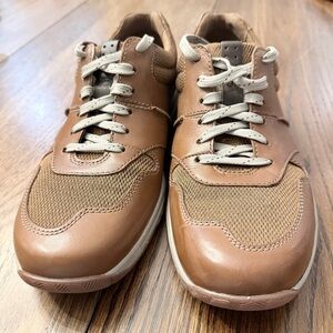 Clarks Men's Langton Race Sneaker  Sz 9.5 M Brown. EUC D